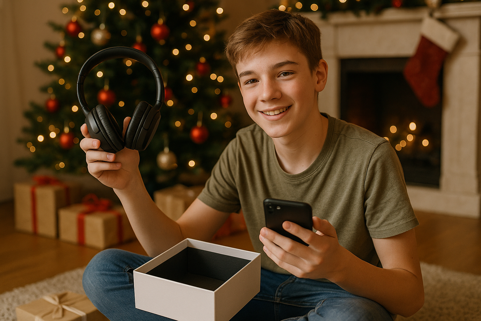 was kann man sich zu weihnachten wünschen mit 14 - Illustration