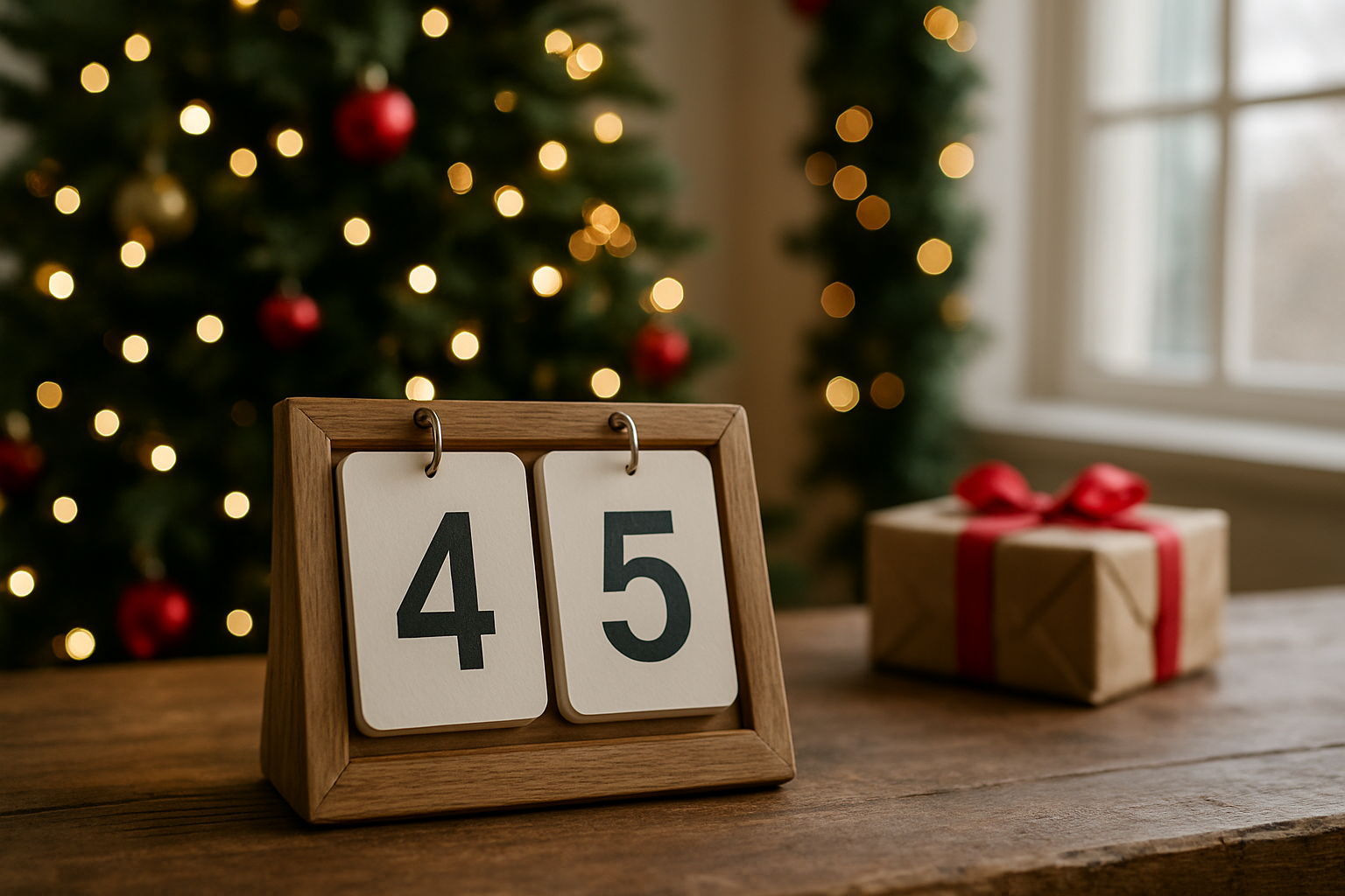 in wie viel wochen ist weihnachten - Illustration