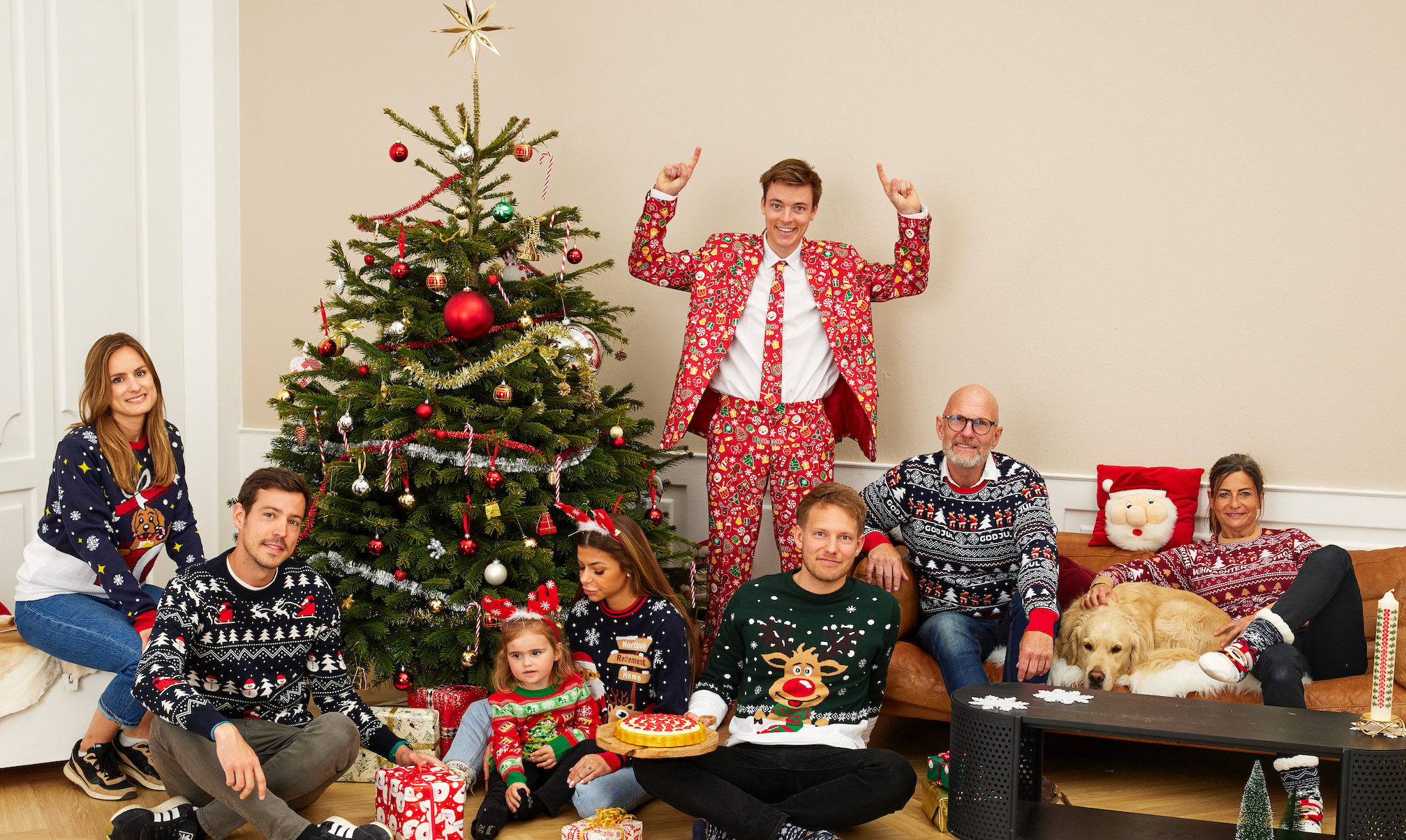 Lustiger Weihnachtsgruß