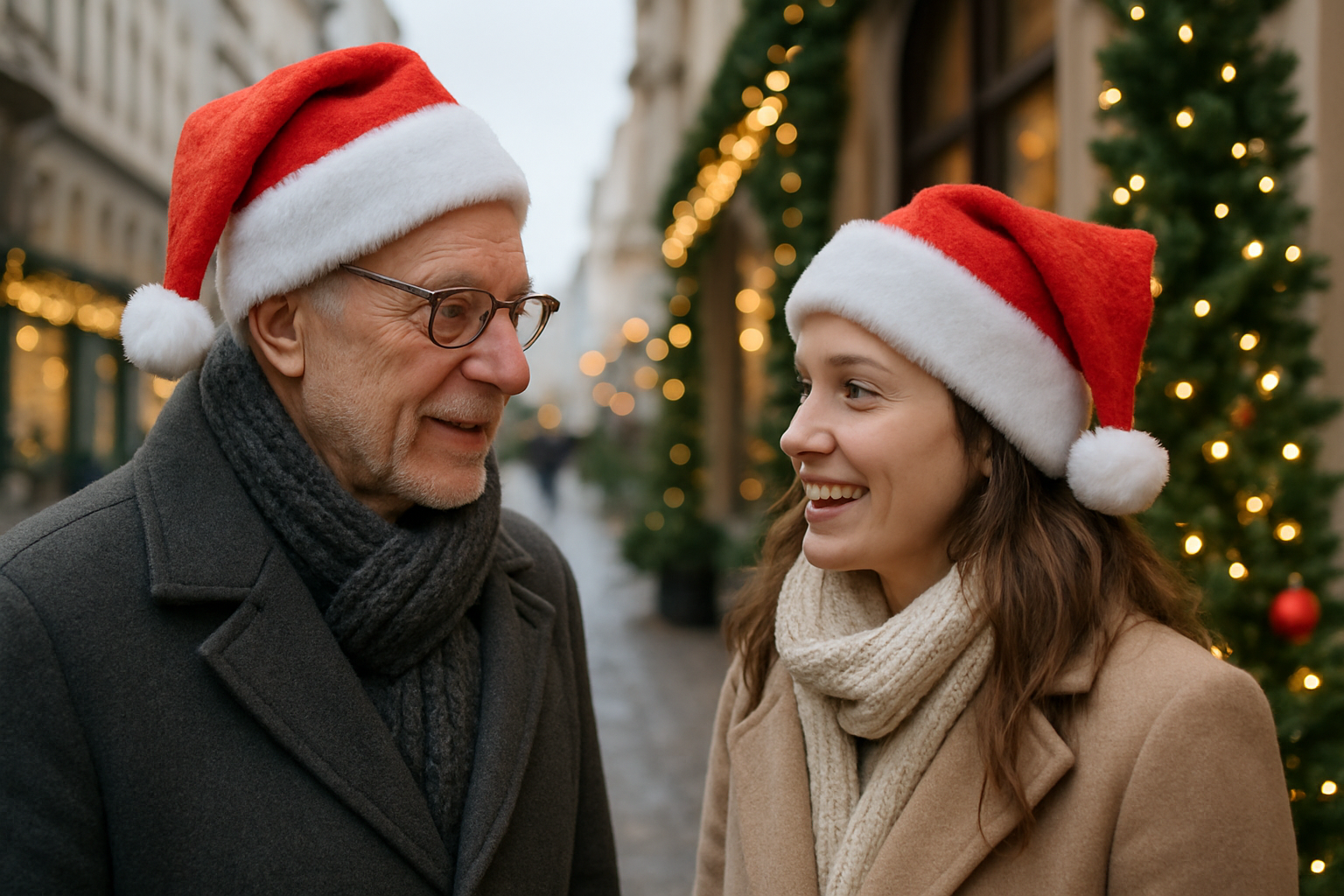 ab wann sagt man frohe weihnachten - Illustration