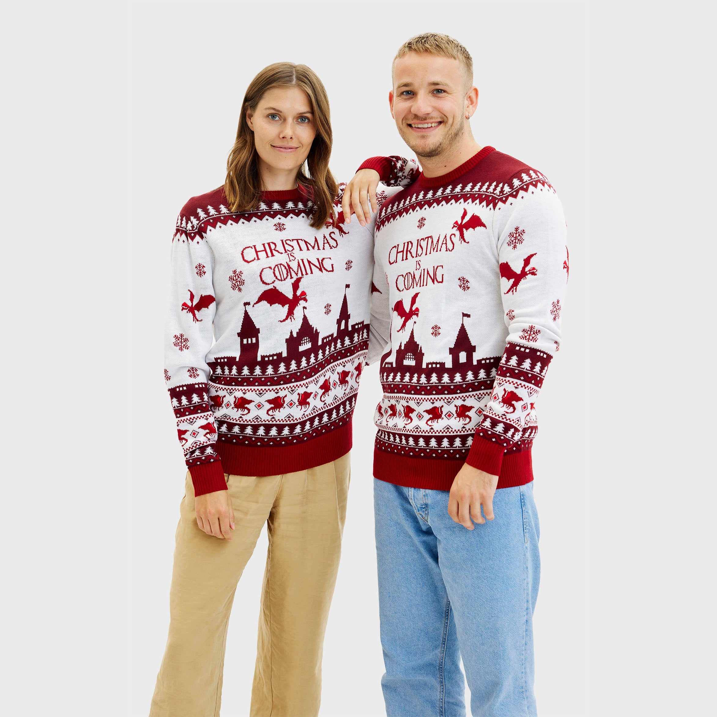 The Christmas Is Coming Weihnachtspullover - Herren.