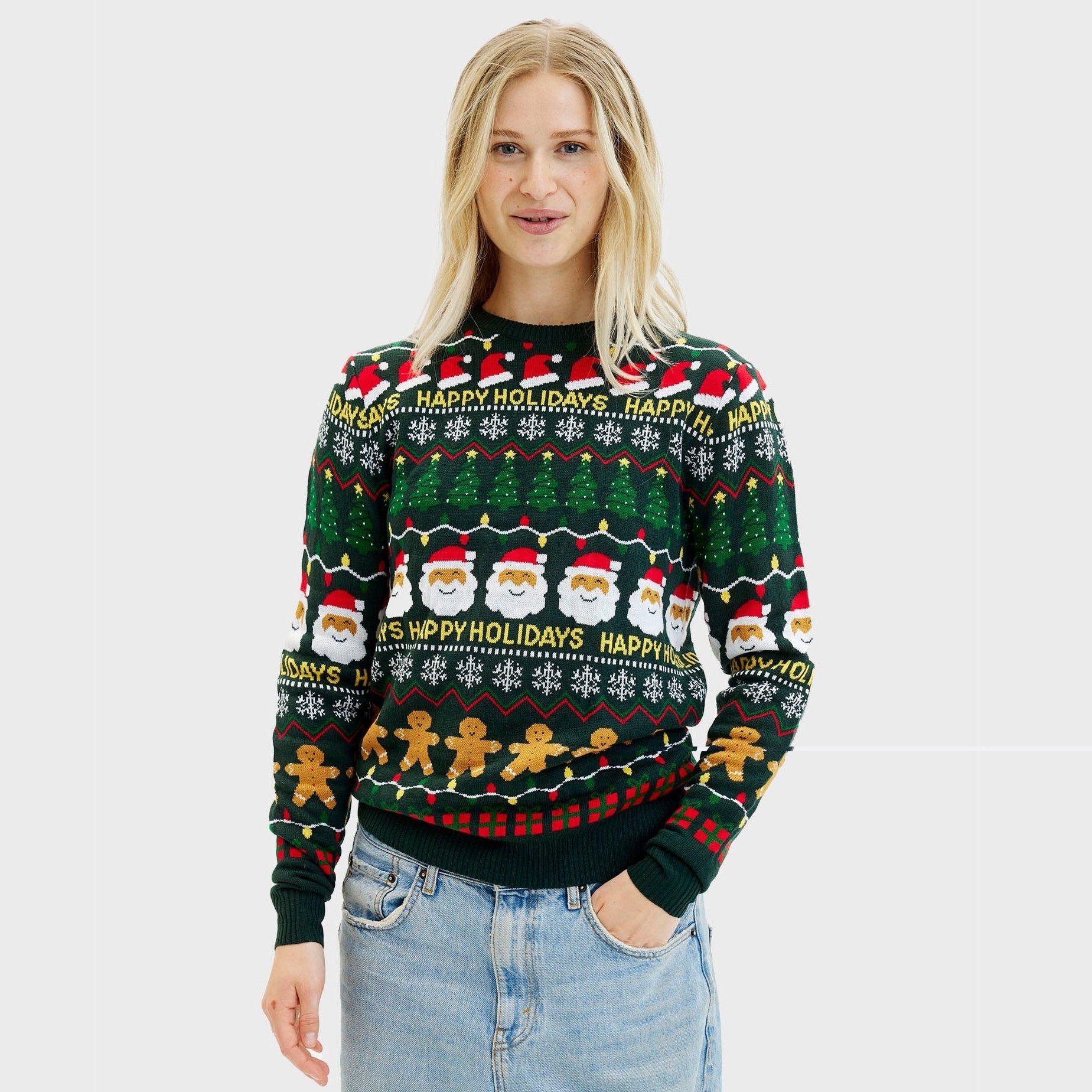 Christmas Sweater With A Vibe - Damen