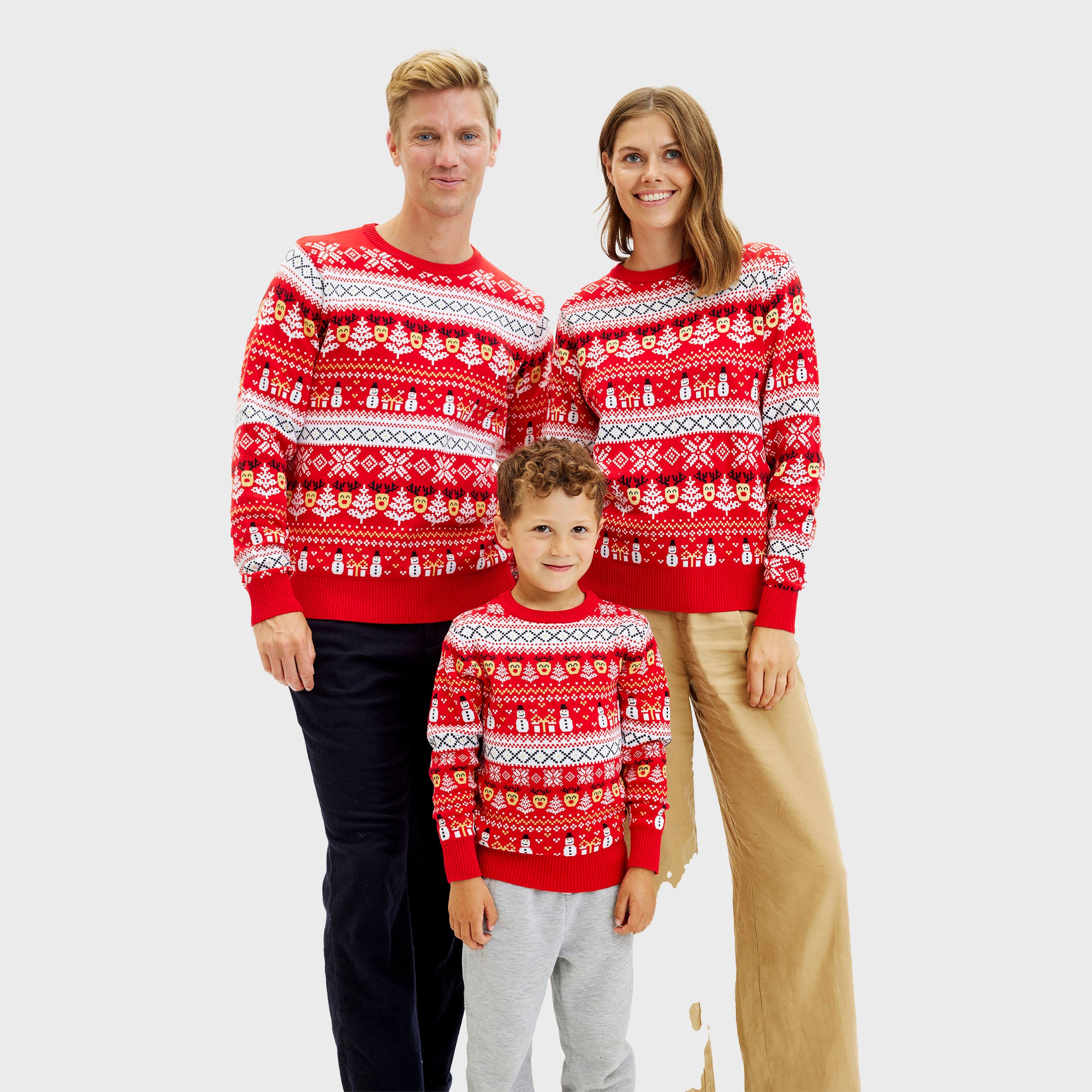 The Reinstyle Sweater Rot - Kinder.