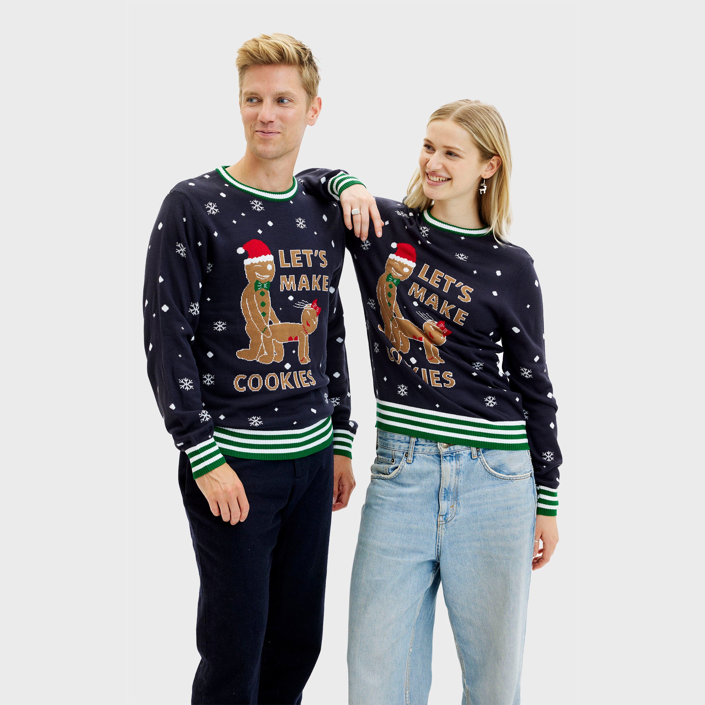 Weihnachtskuchen xxx Weihnachtspullover - Damen