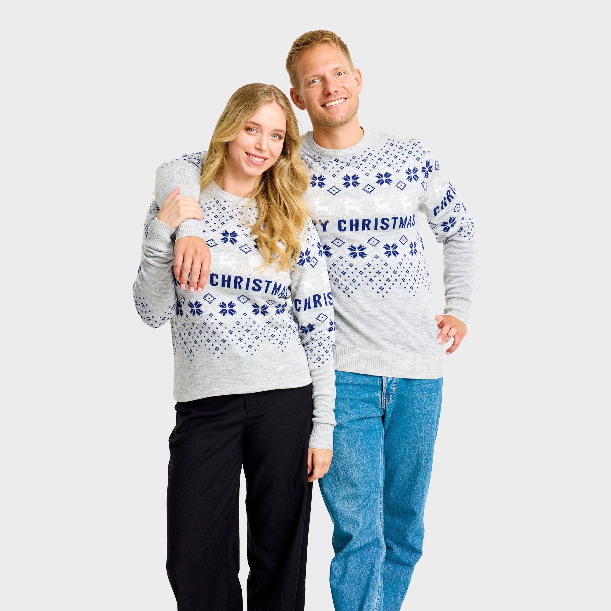 Froher Weihnachtspullover - Damen.