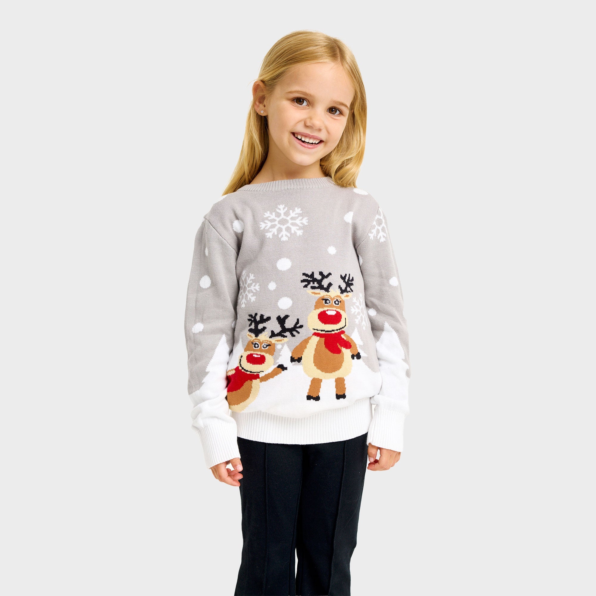 Niedlicher Weihnachtspullover für Kinder