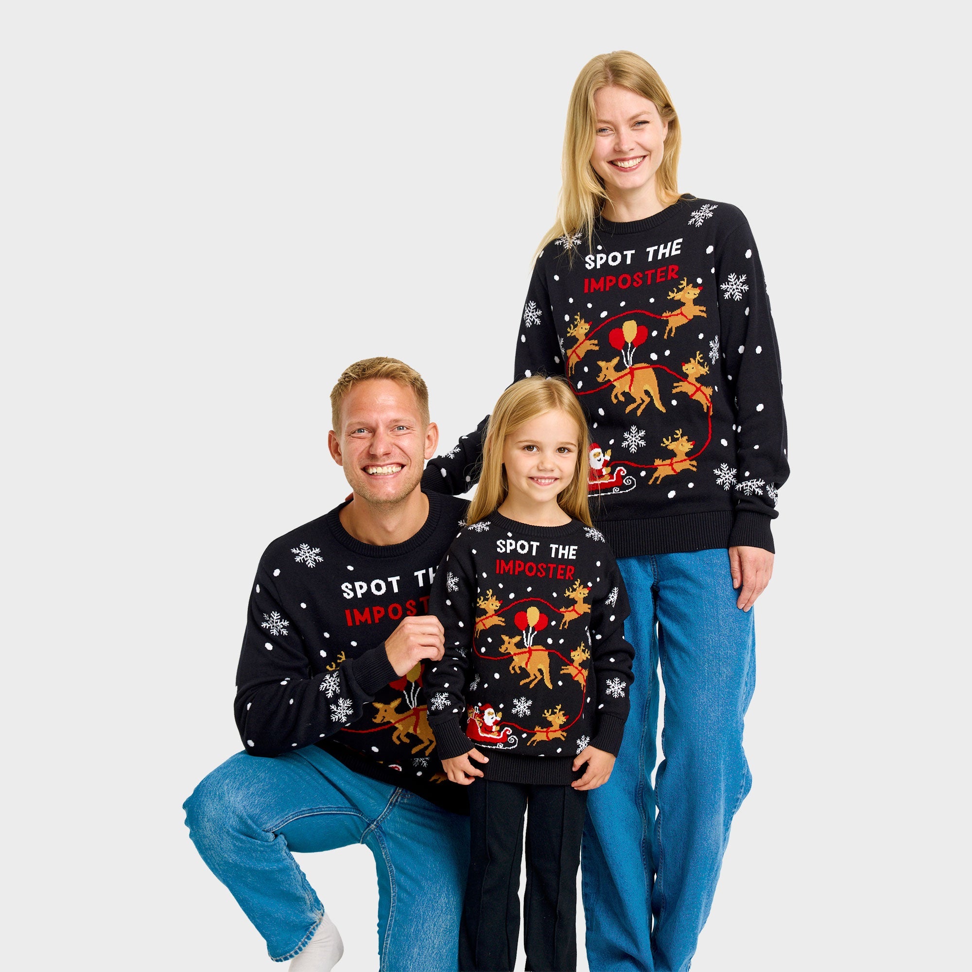 Imposter Weihnachtspullover - Kinder..