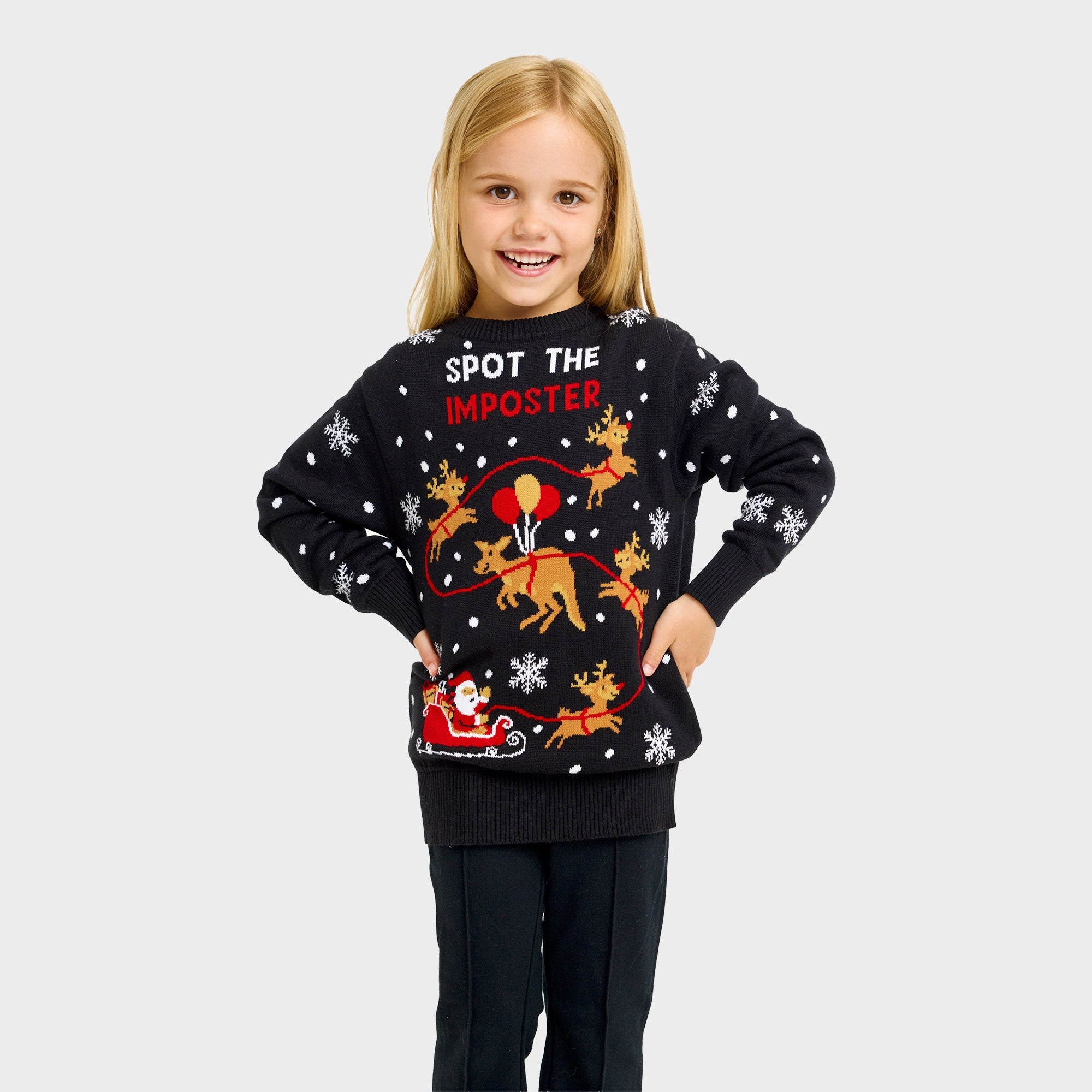 Imposter Weihnachtspullover - Kinder..