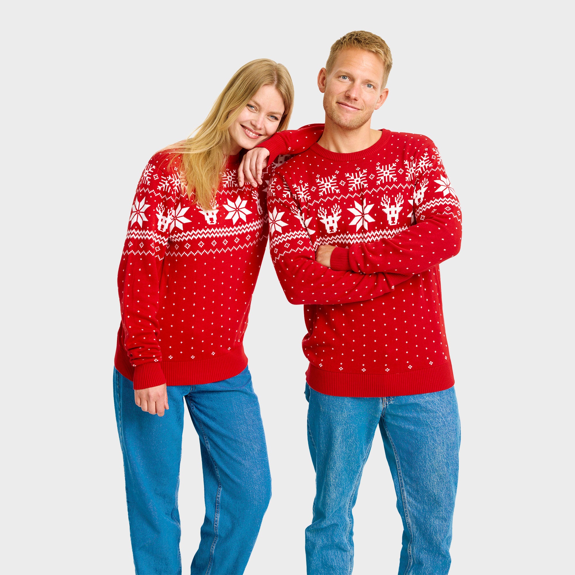 Der skandinavische Weihnachtspullover - Damen.