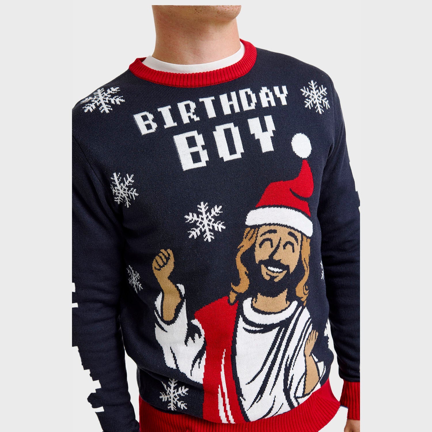Der Geburtstagsjunge Weihnachtspullover - Herren.
