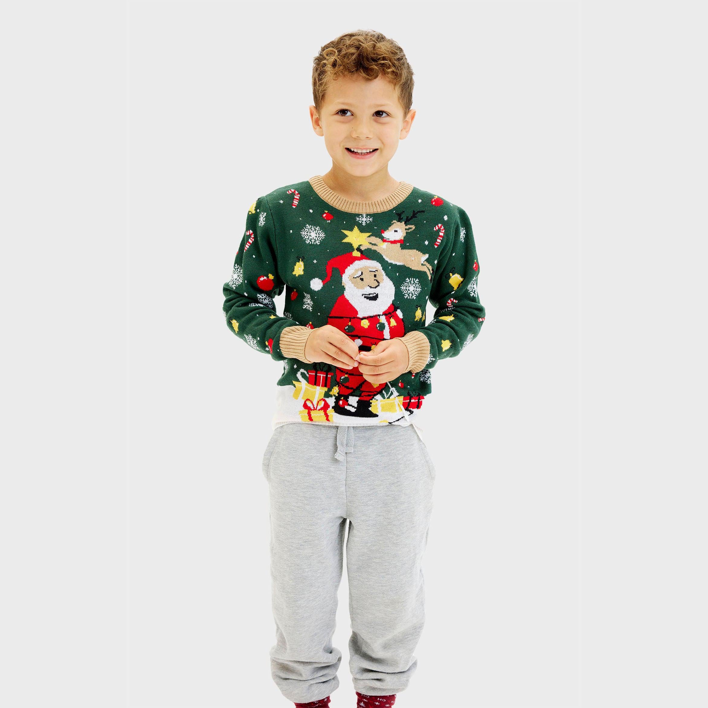 Santa Christmas Star LED - Kinder