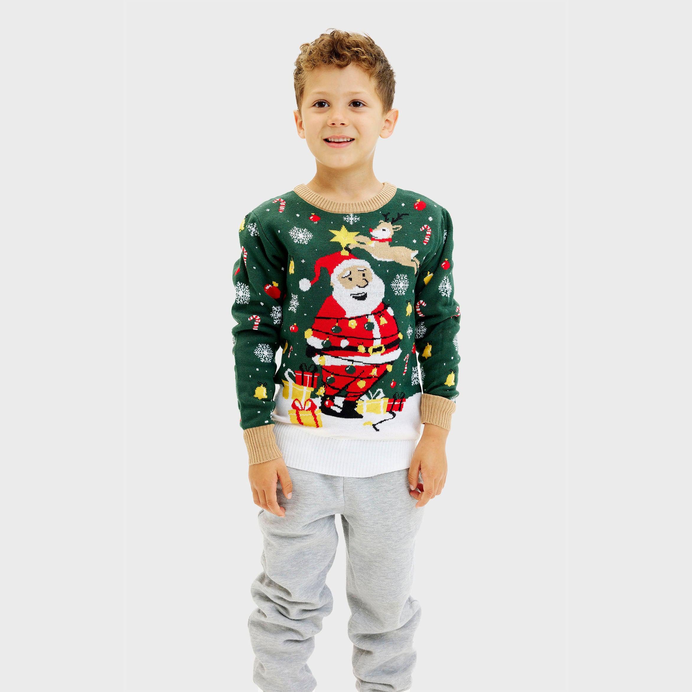 Santa Christmas Star LED - Kinder