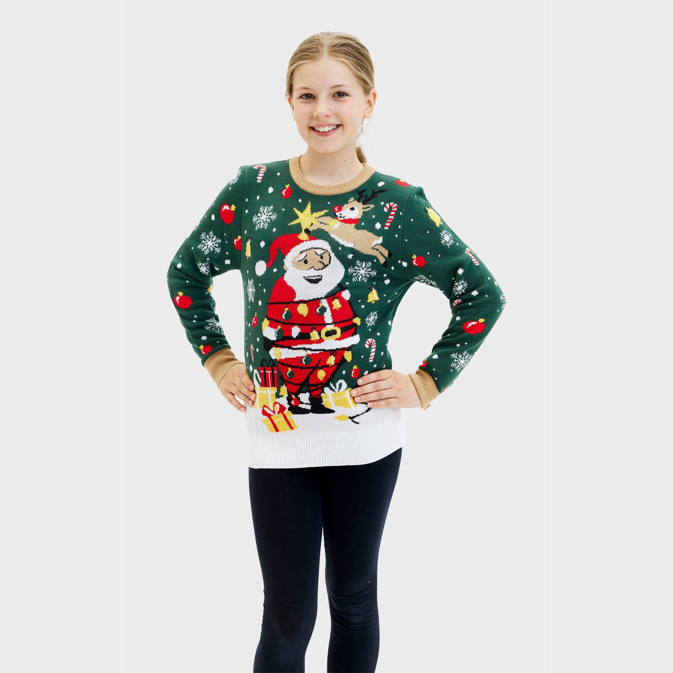 Santa Christmas Star LED - Kinder