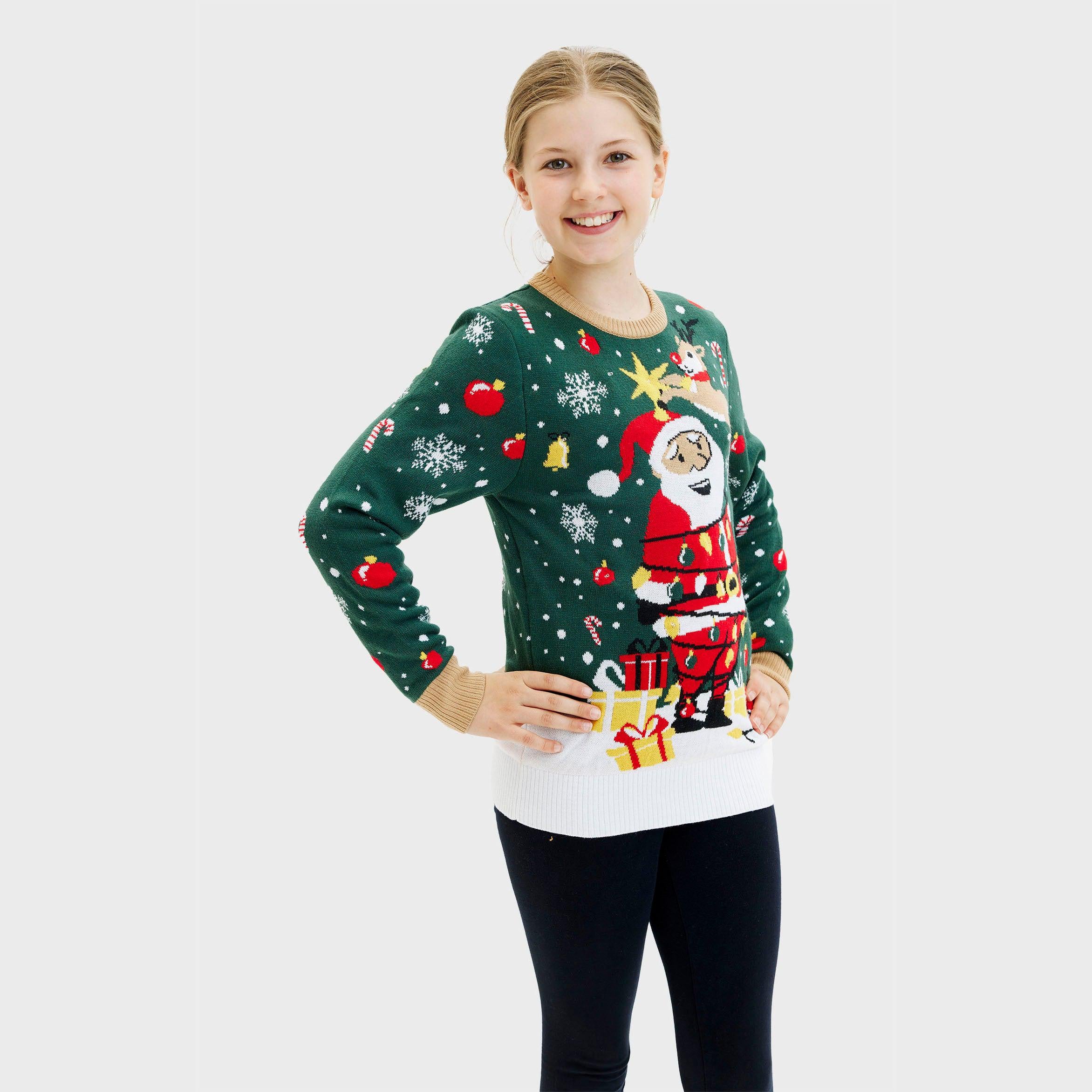 Santa Christmas Star LED - Kinder