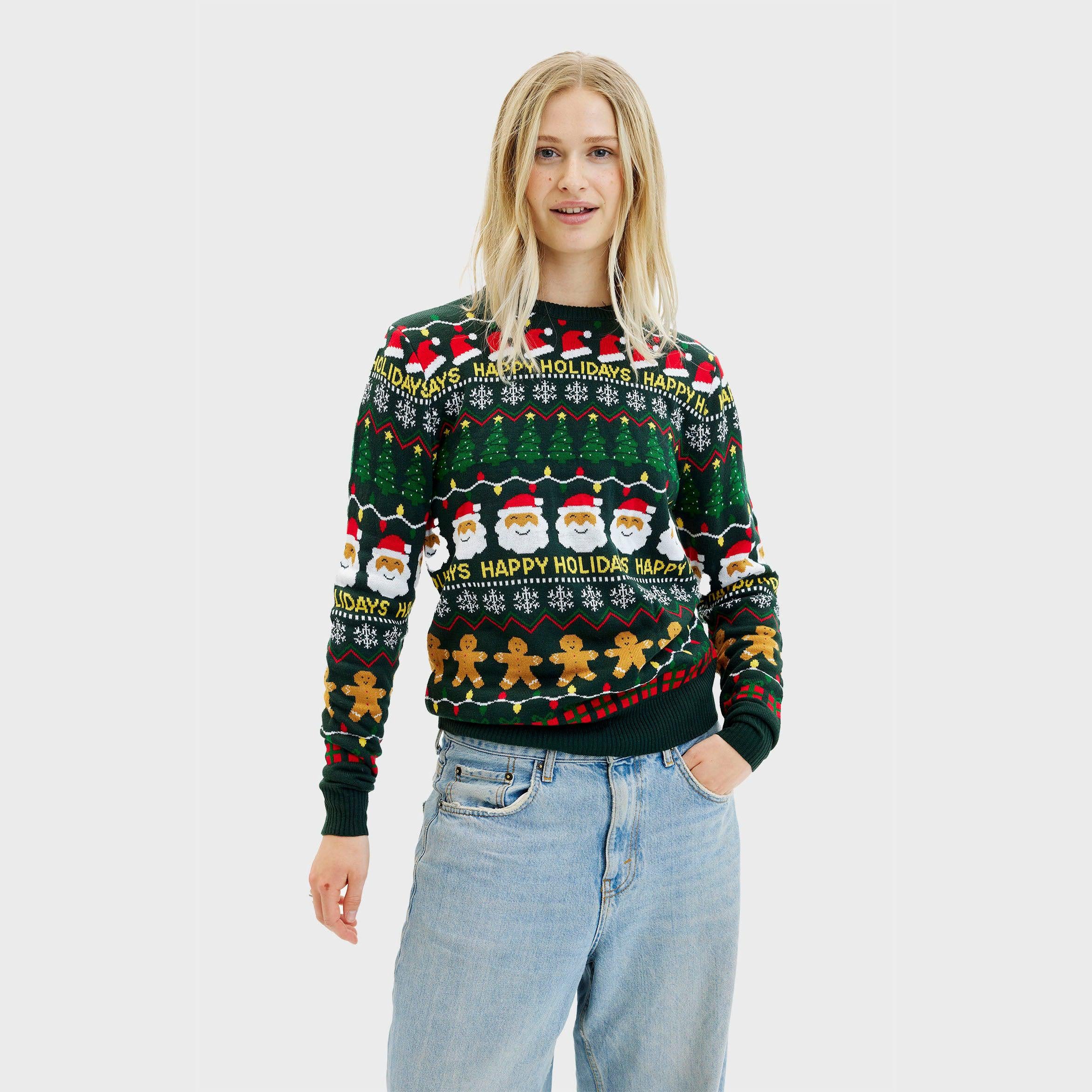 Christmas Sweater With A Vibe - Damen