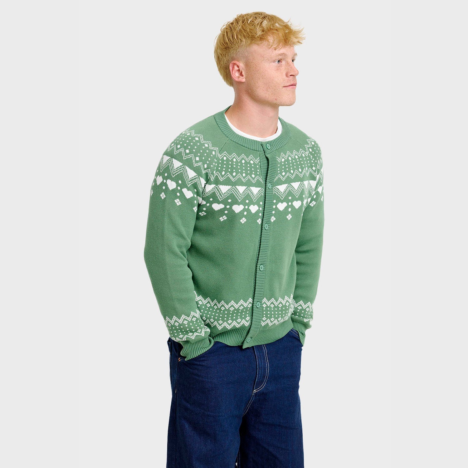 Der Simple Cardigan  - Herren