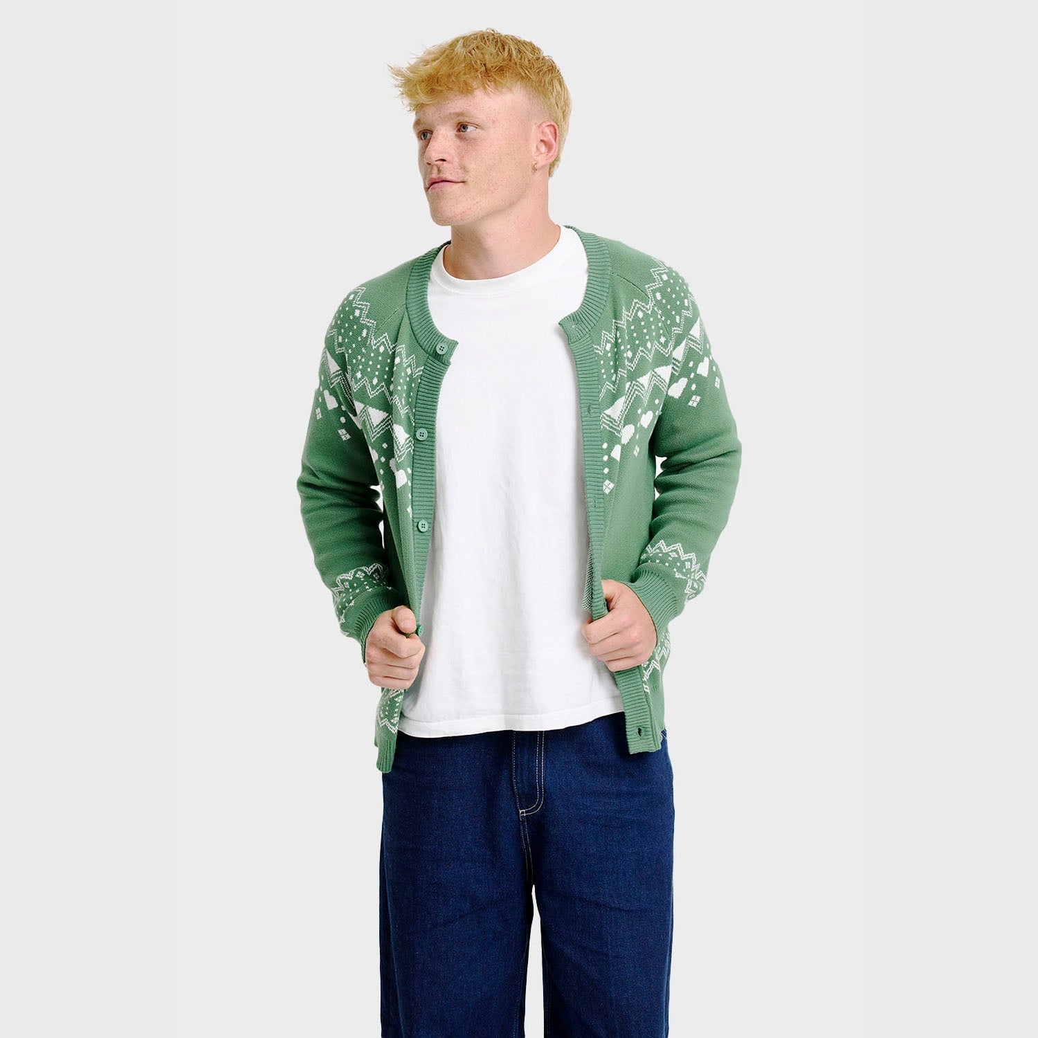 Der Simple Cardigan  - Herren