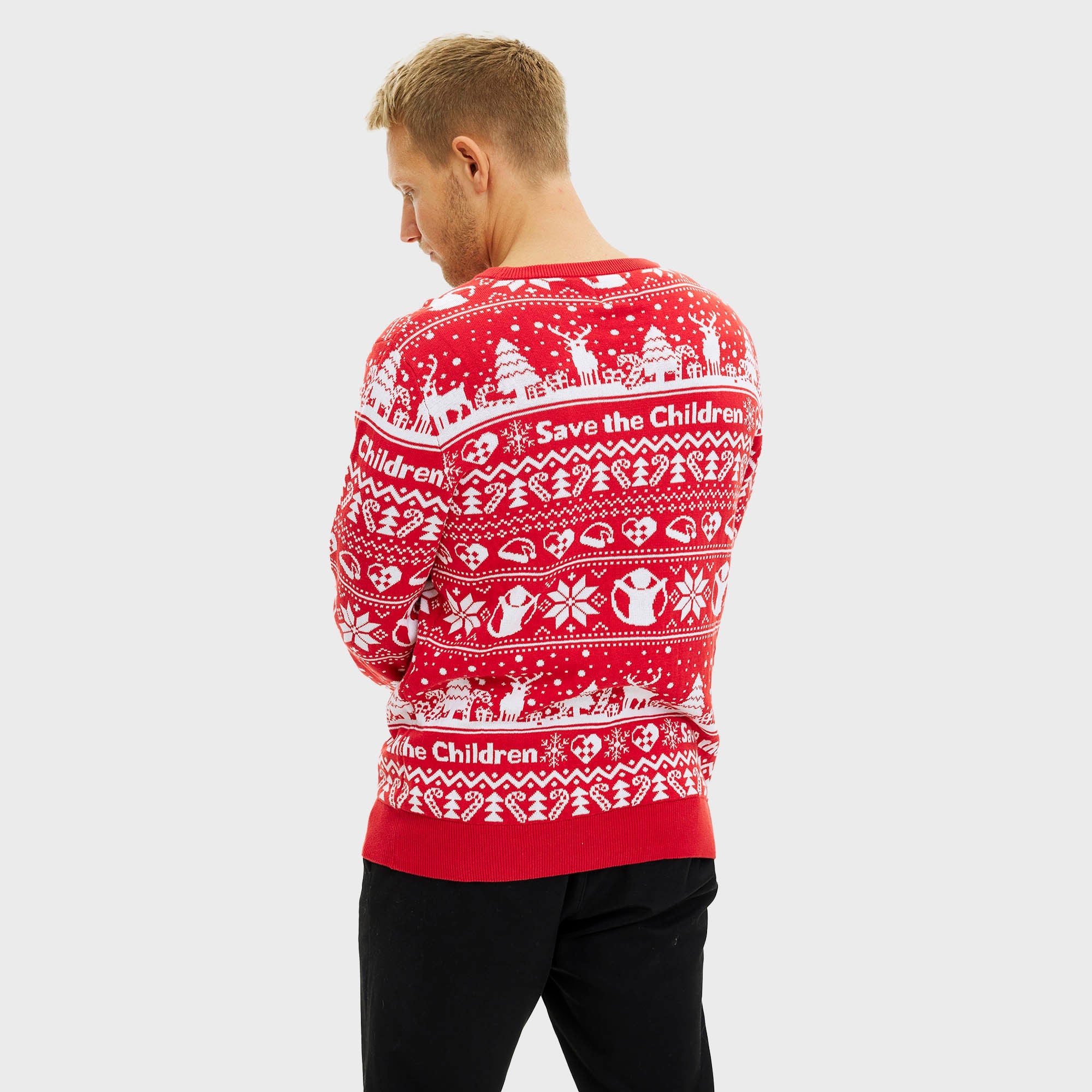 Save the Children Weihnachtspullover - Herren.