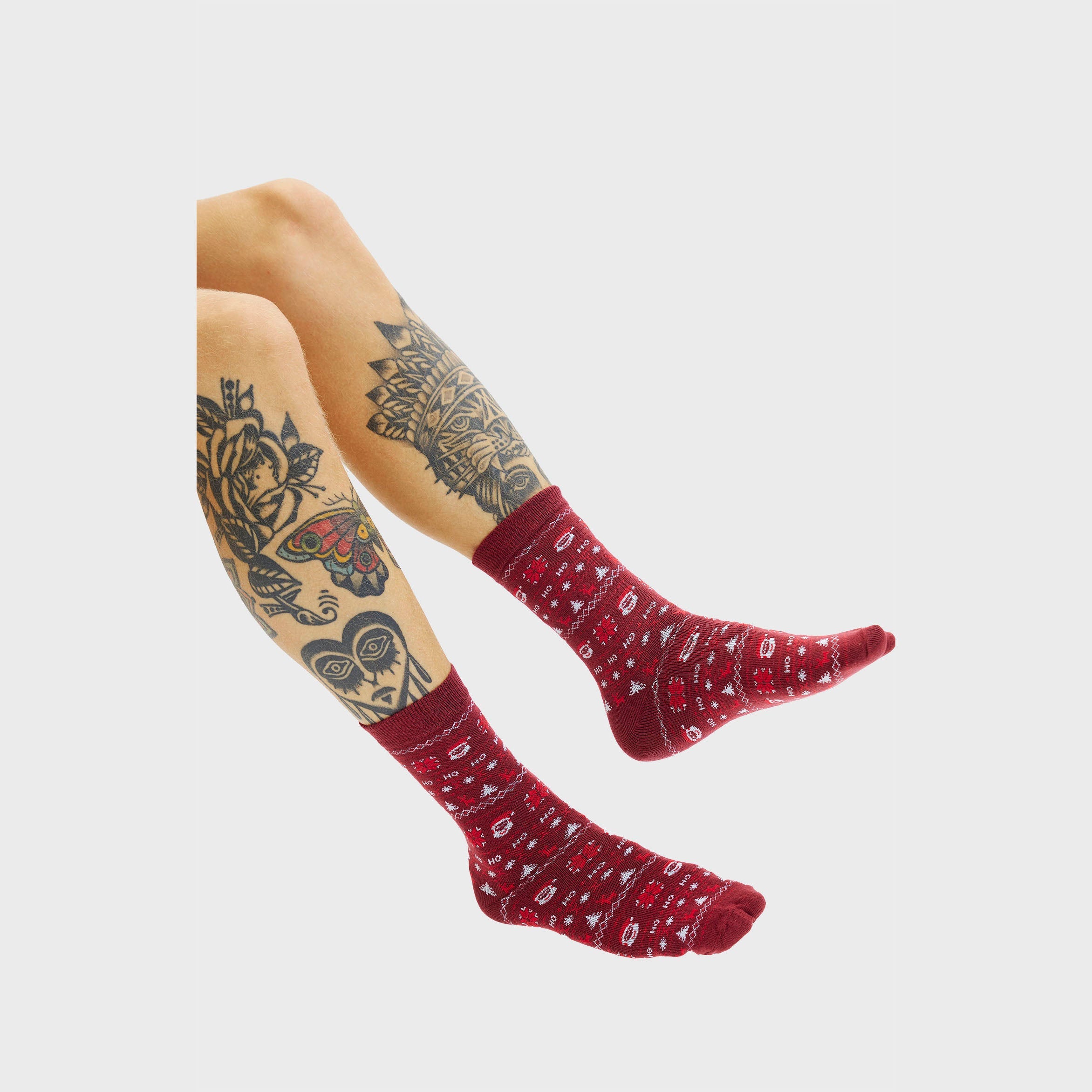 Ho ho ho julestrømper Kinder.