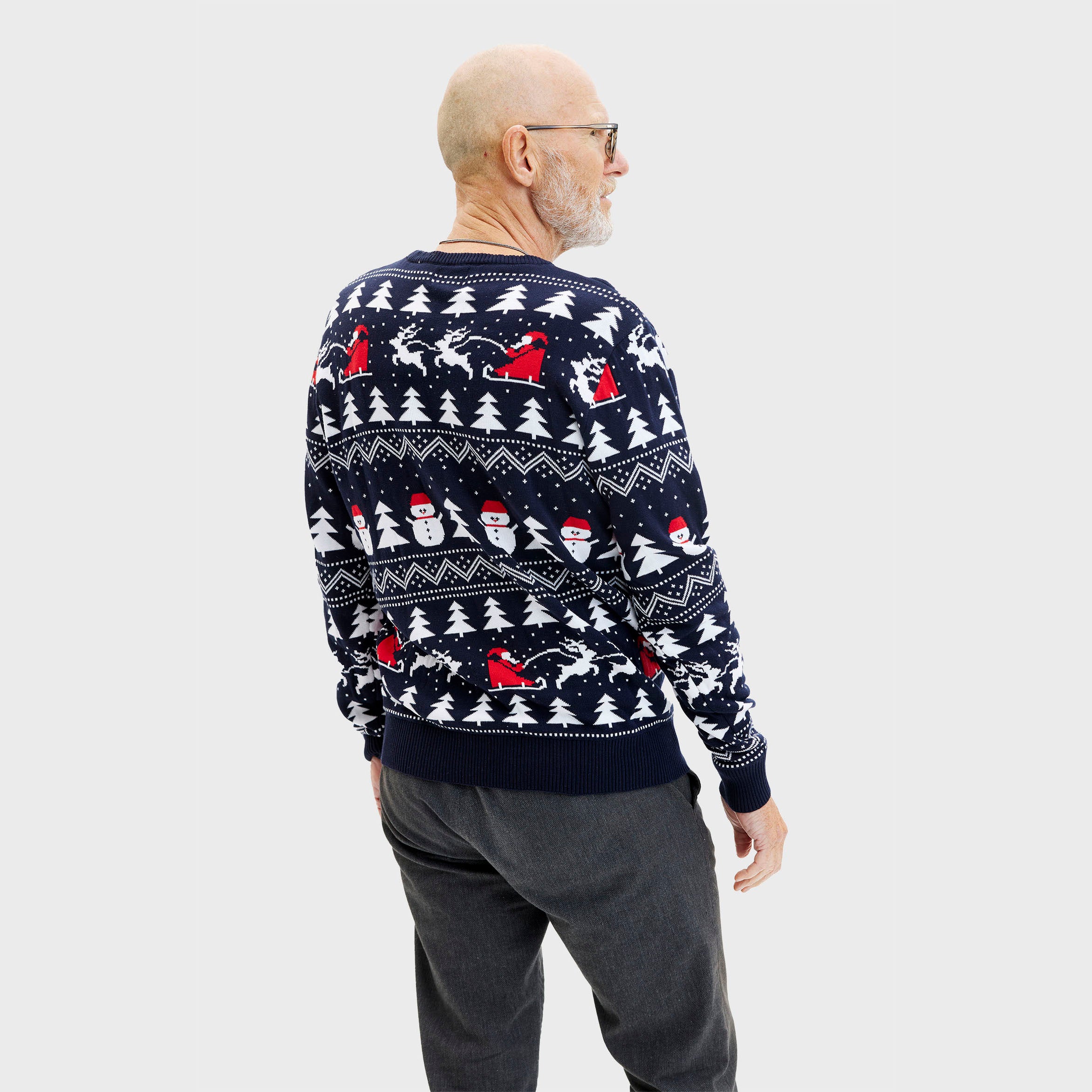 Der Stilvolle Weihnachtspullover - Herren.