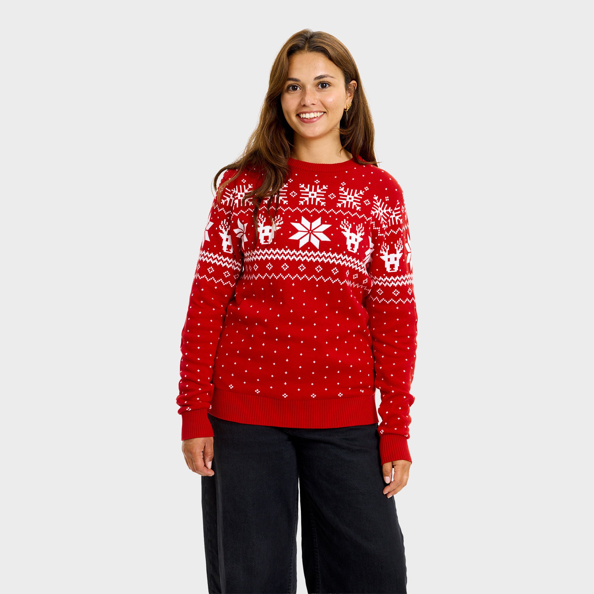 Der skandinavische Weihnachtspullover - Damen.