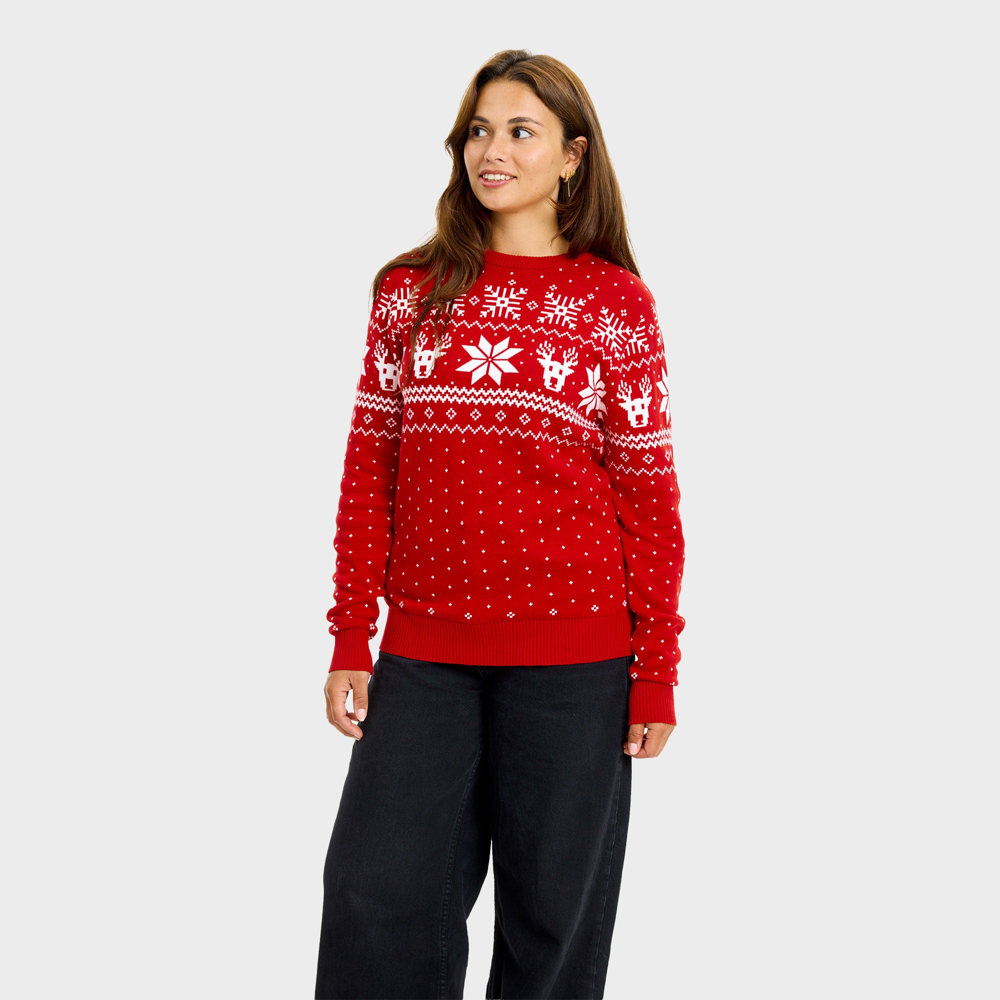 Der skandinavische Weihnachtspullover - Damen.