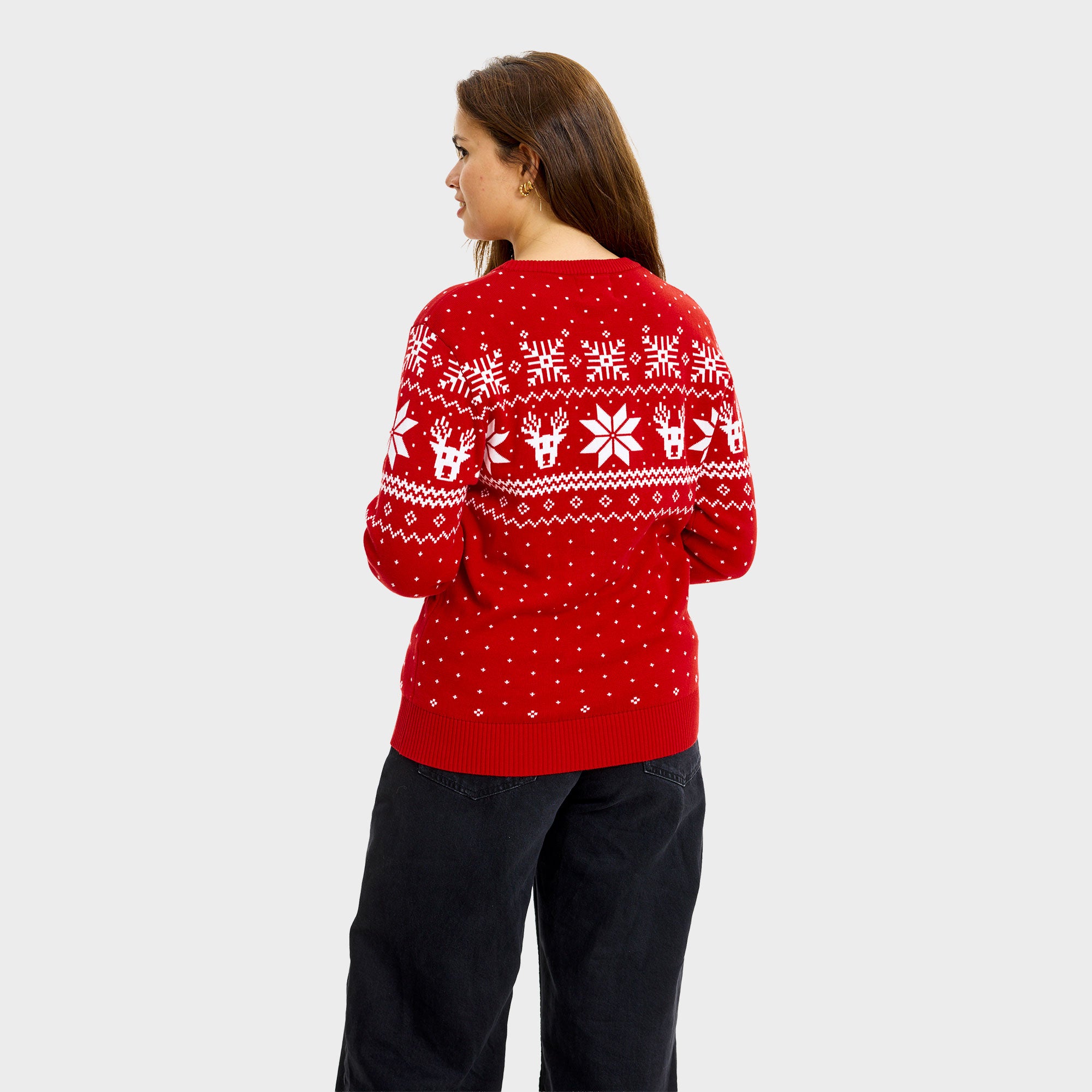 Der skandinavische Weihnachtspullover - Damen.
