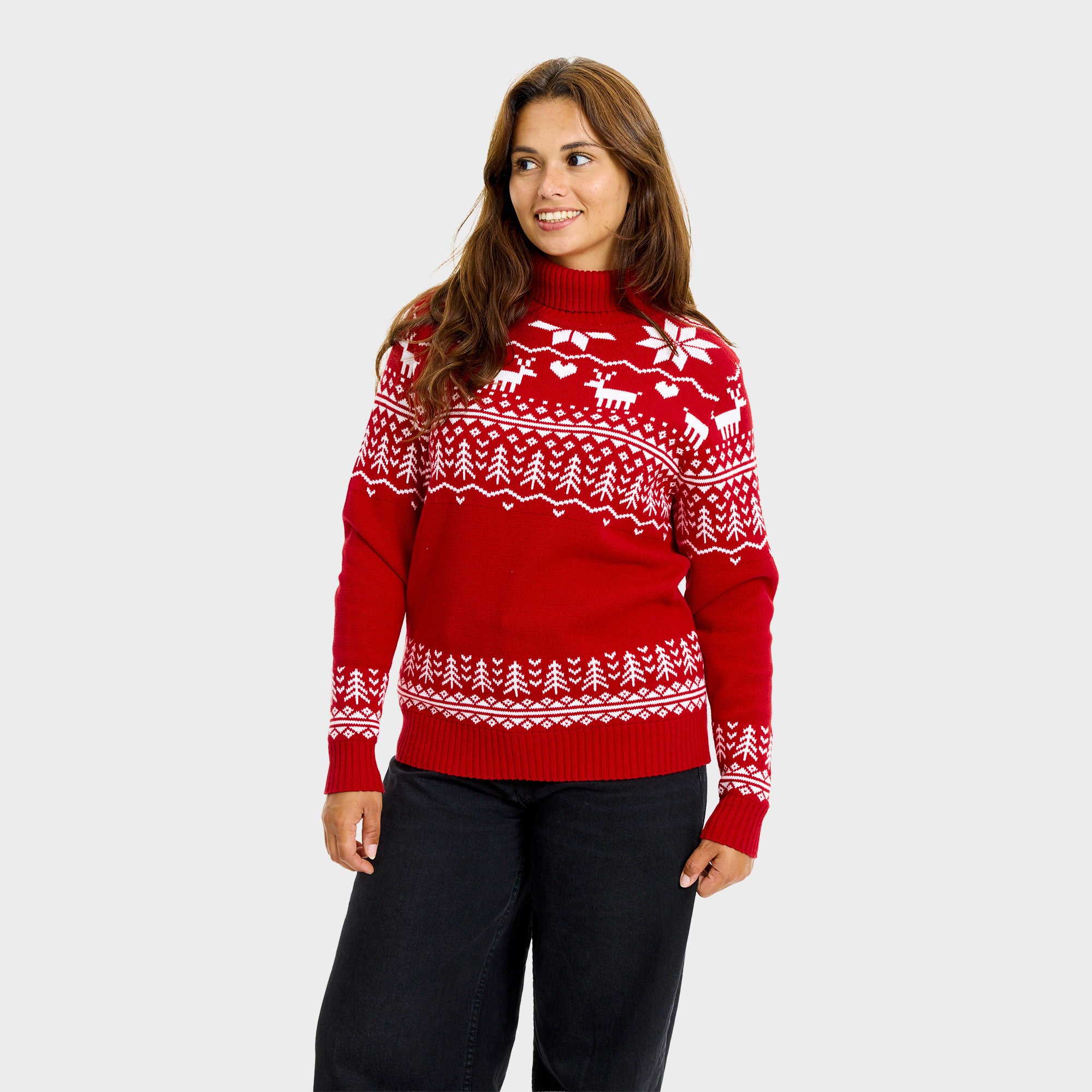 Der grönländische Weihnachtspullover - Damen.