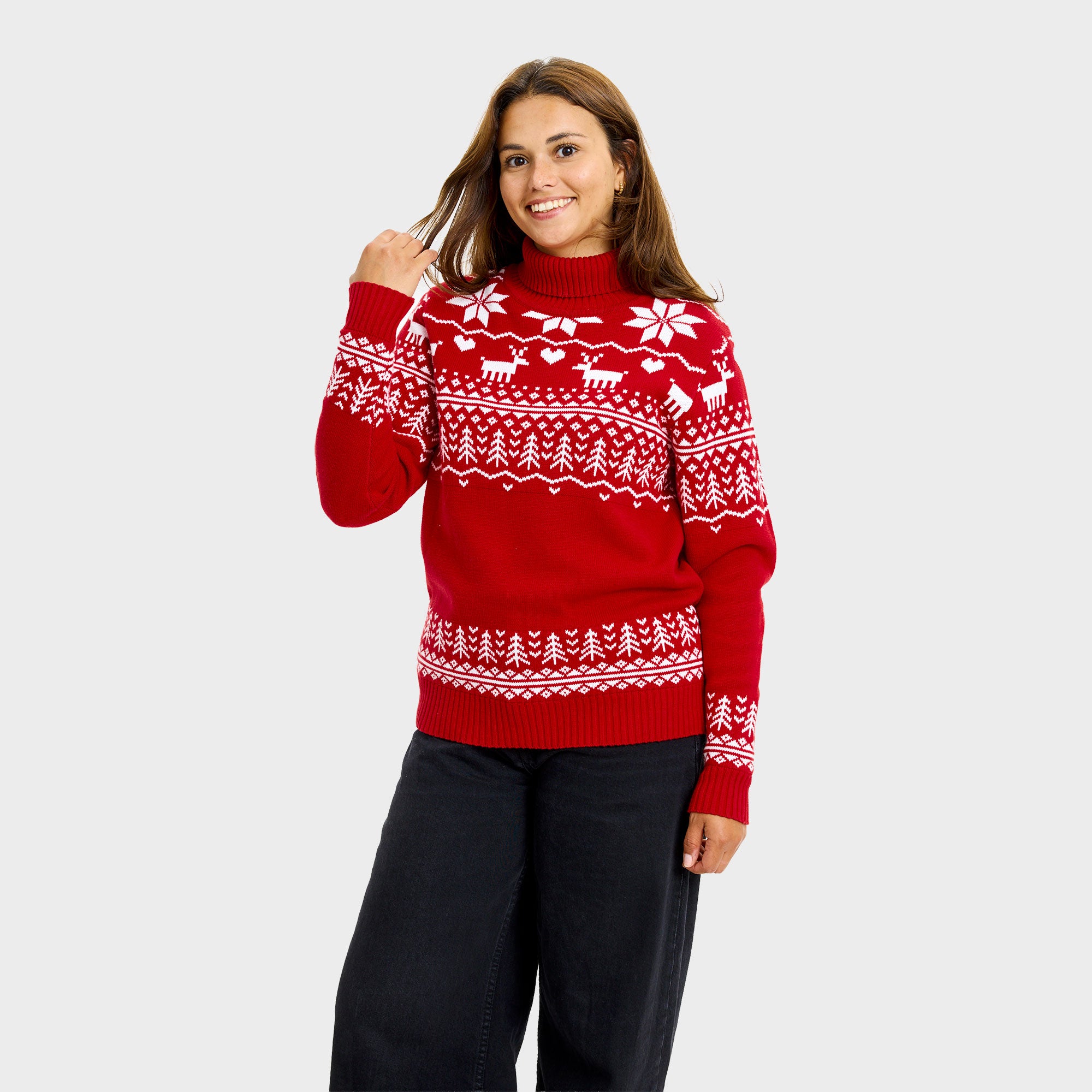 Der grönländische Weihnachtspullover - Damen.