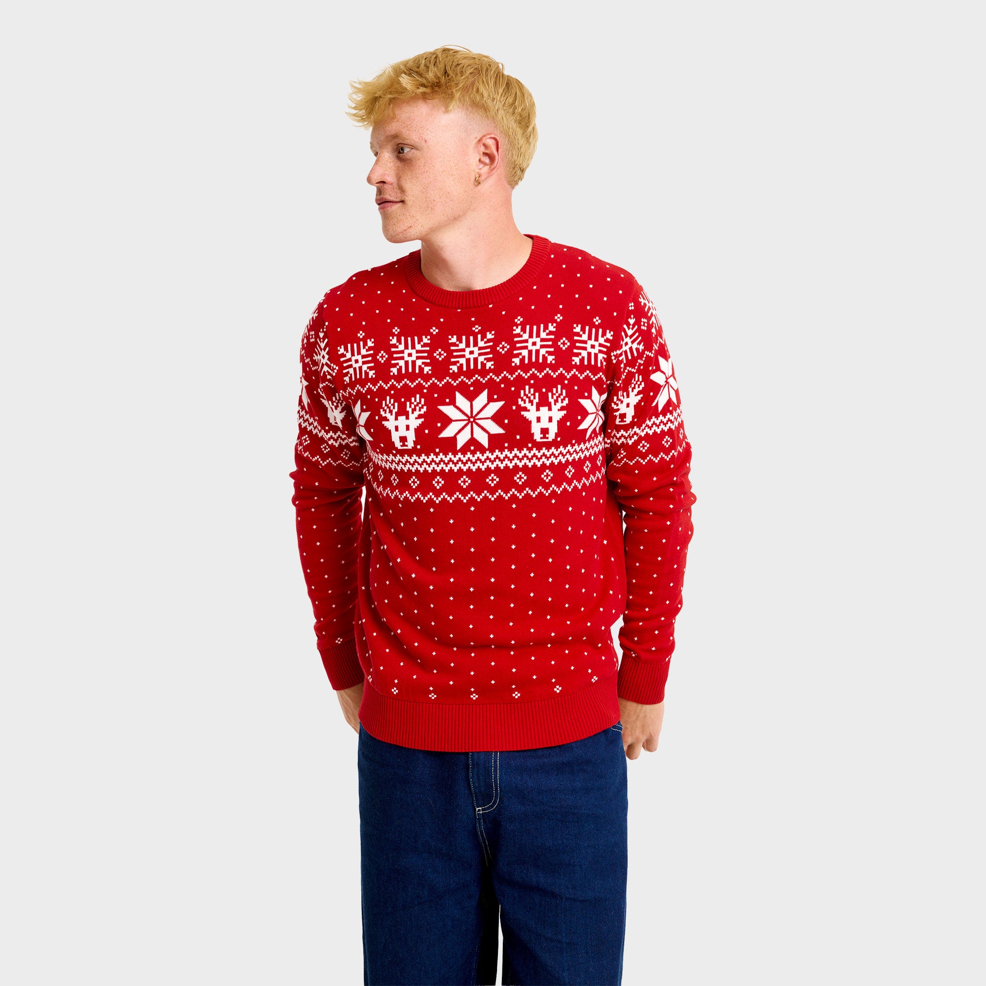 Der skandinavische Weihnachtspullover - Herren.