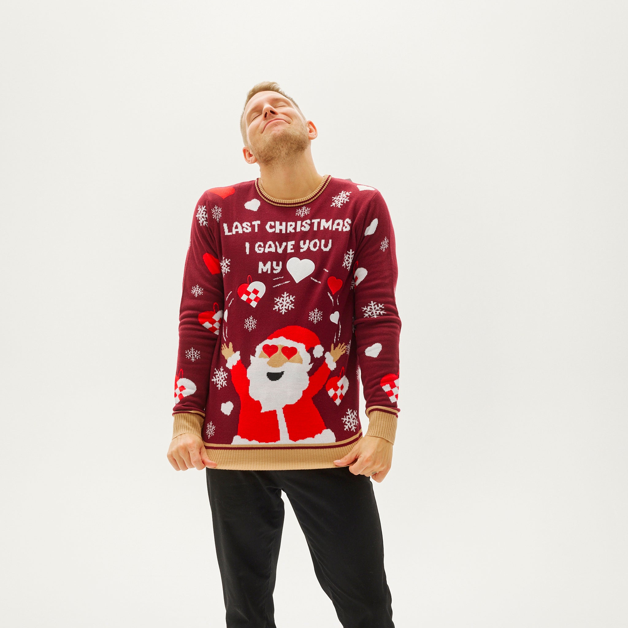 The Christmas Heart Sweater - Herren