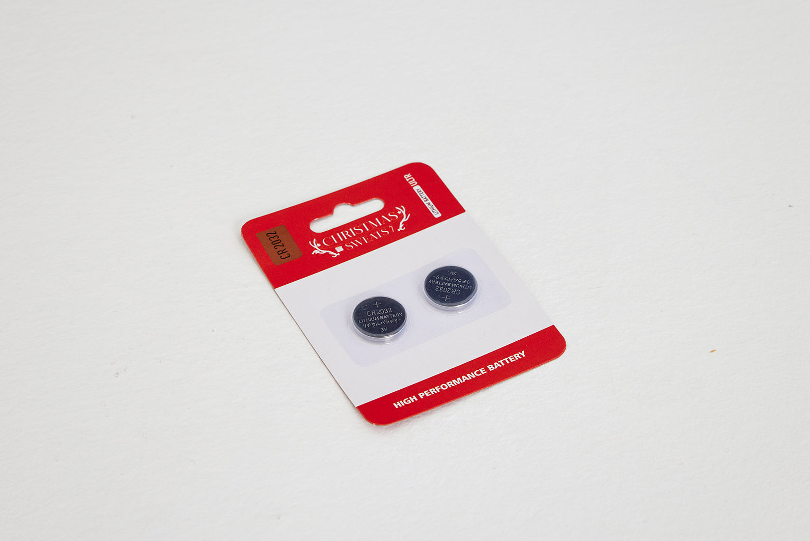 Eine Packung Batterien.